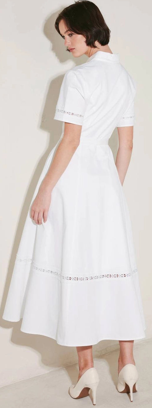 Chloe Flared Midi Dress