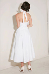 Beverly Chic Halter Dress