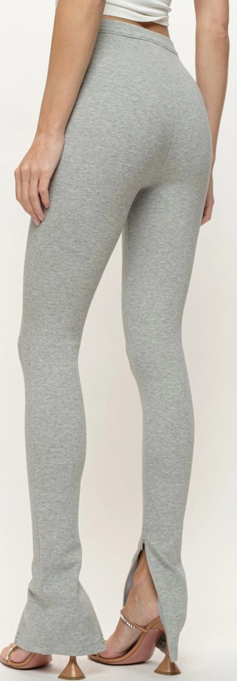 Jersey Split Hem Leggings