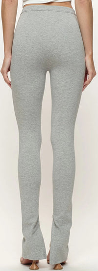 Jersey Split Hem Leggings