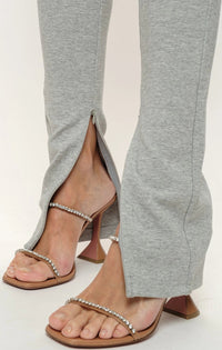 Jersey Split Hem Leggings