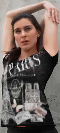 Paris Postale Tee -  BEVERLY BERG LLC 