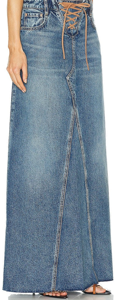 GRLFRND Laced Maxi Skirt (preloved)