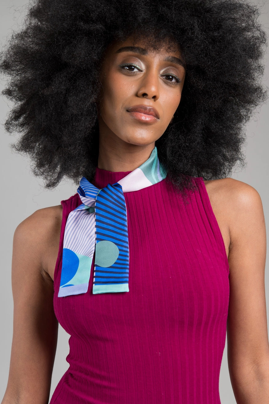 Aurora Whisper Silk Neck Scarf