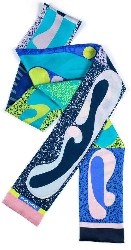 Radiant Dream Silk Neck Scarf