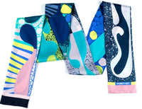 Radiant Dream Silk Neck Scarf