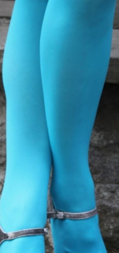 Turchesse Blue Tights