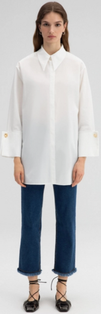 Abbey Cuff Shirt -  BEVERLY BERG LLC 