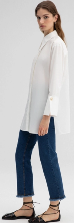 Abbey Cuff Shirt -  BEVERLY BERG LLC 