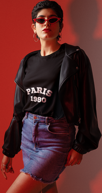 Paris 1980 Circa Tee -  BEVERLY BERG LLC 