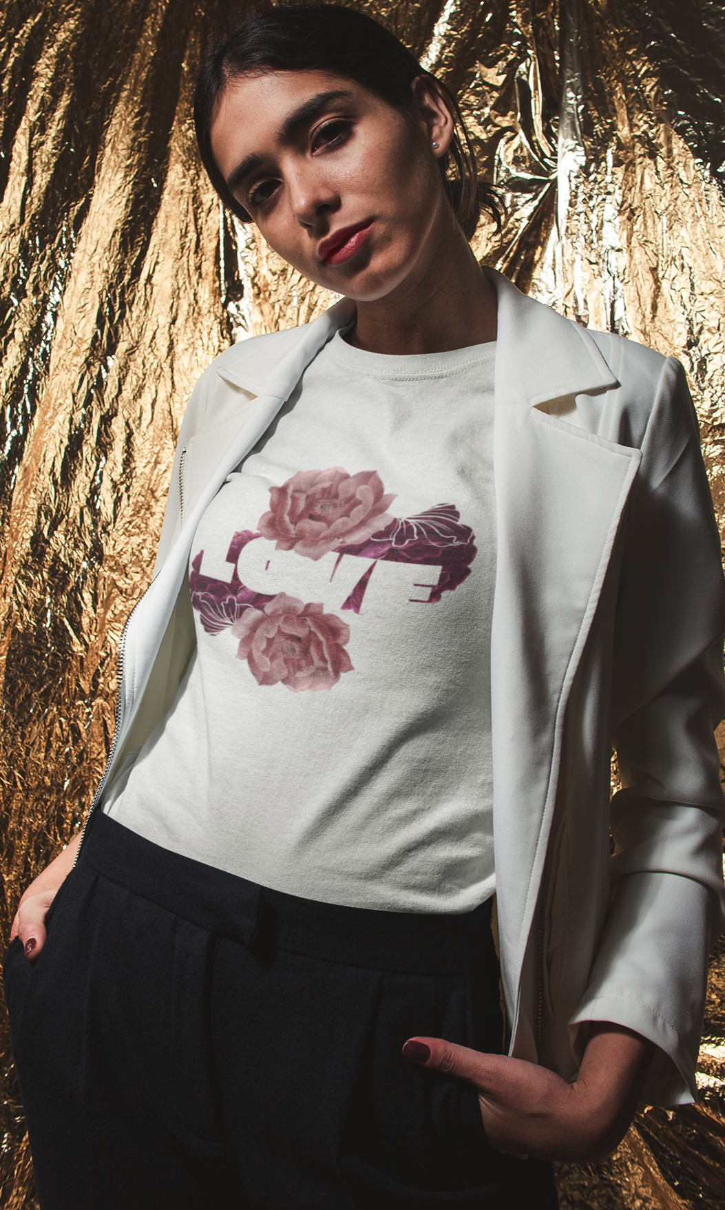 Love Roses Tee -  BEVERLY BERG LLC 