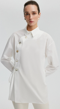 Camille Tie Shirt -  BEVERLY BERG LLC 