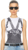 Jean Paul Gaultier Trompe Top (PreLoved)