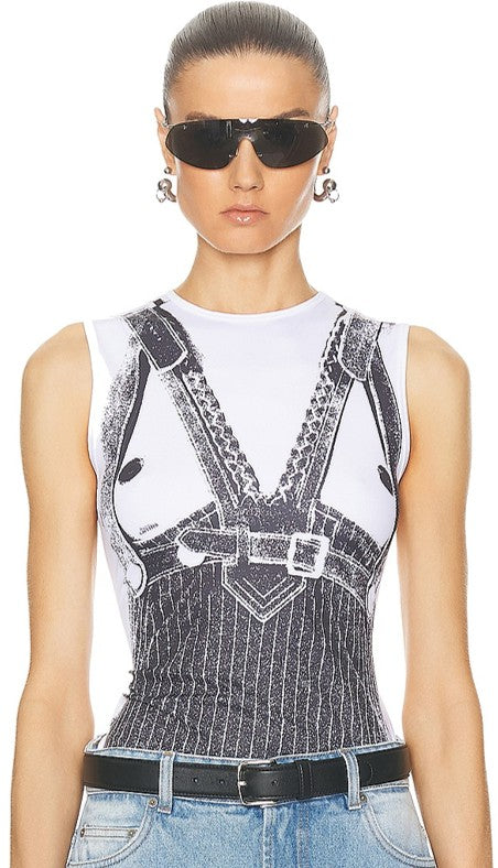 Jean Paul Gaultier Trompe Top (PreLoved)