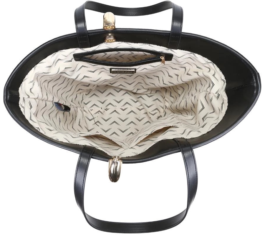 Raelynn Sculpted Woven Tote