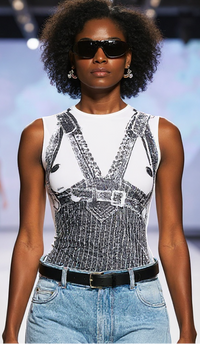 Jean Paul Gaultier Trompe Top (PreLoved)