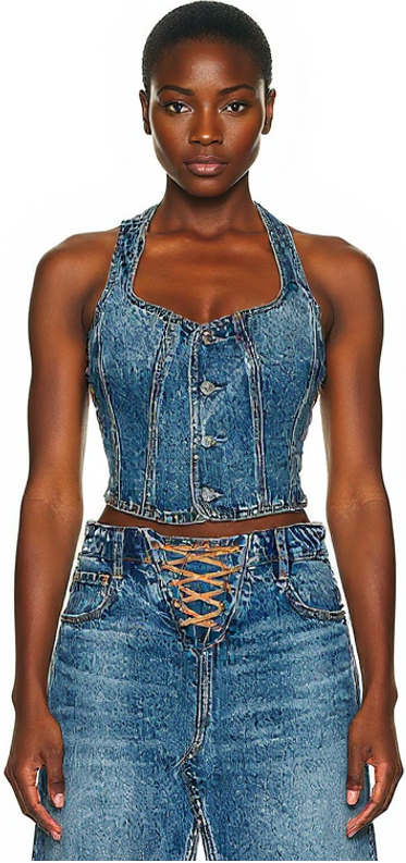 GRLFRND Phoebe Halter Top (preloved)