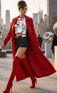 Red Attitude Leisure Set