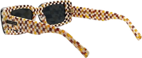 Checkerboard Black Sunshades