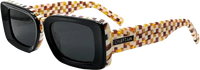 Checkerboard Black Sunshades