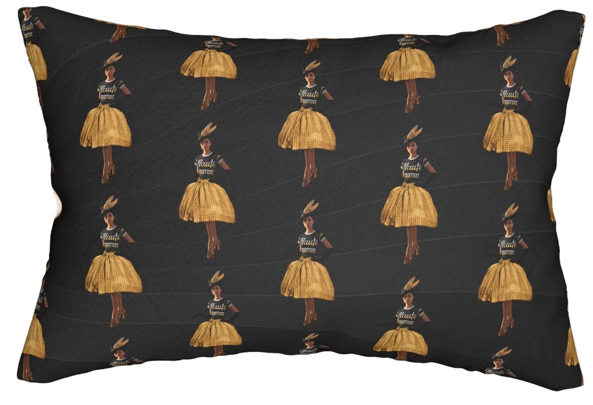 Haute Couture Motif Pillow