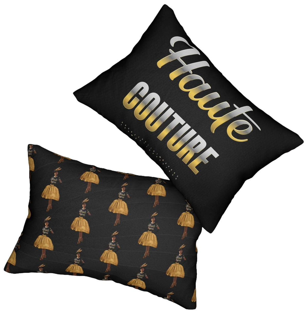 Haute Couture Motif Pillow