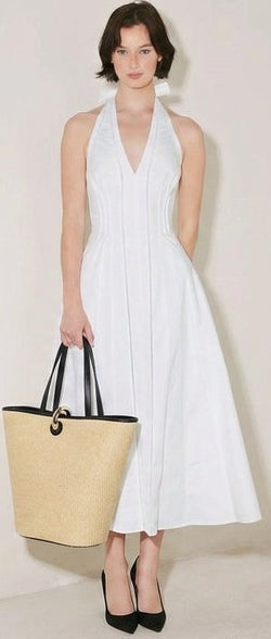 Beverly Chic Halter Dress