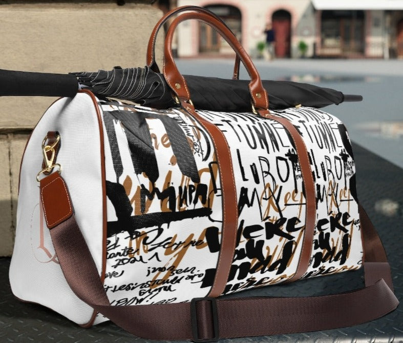 Graffiti Chic Waterproof Tote -  BEVERLY BERG LLC 